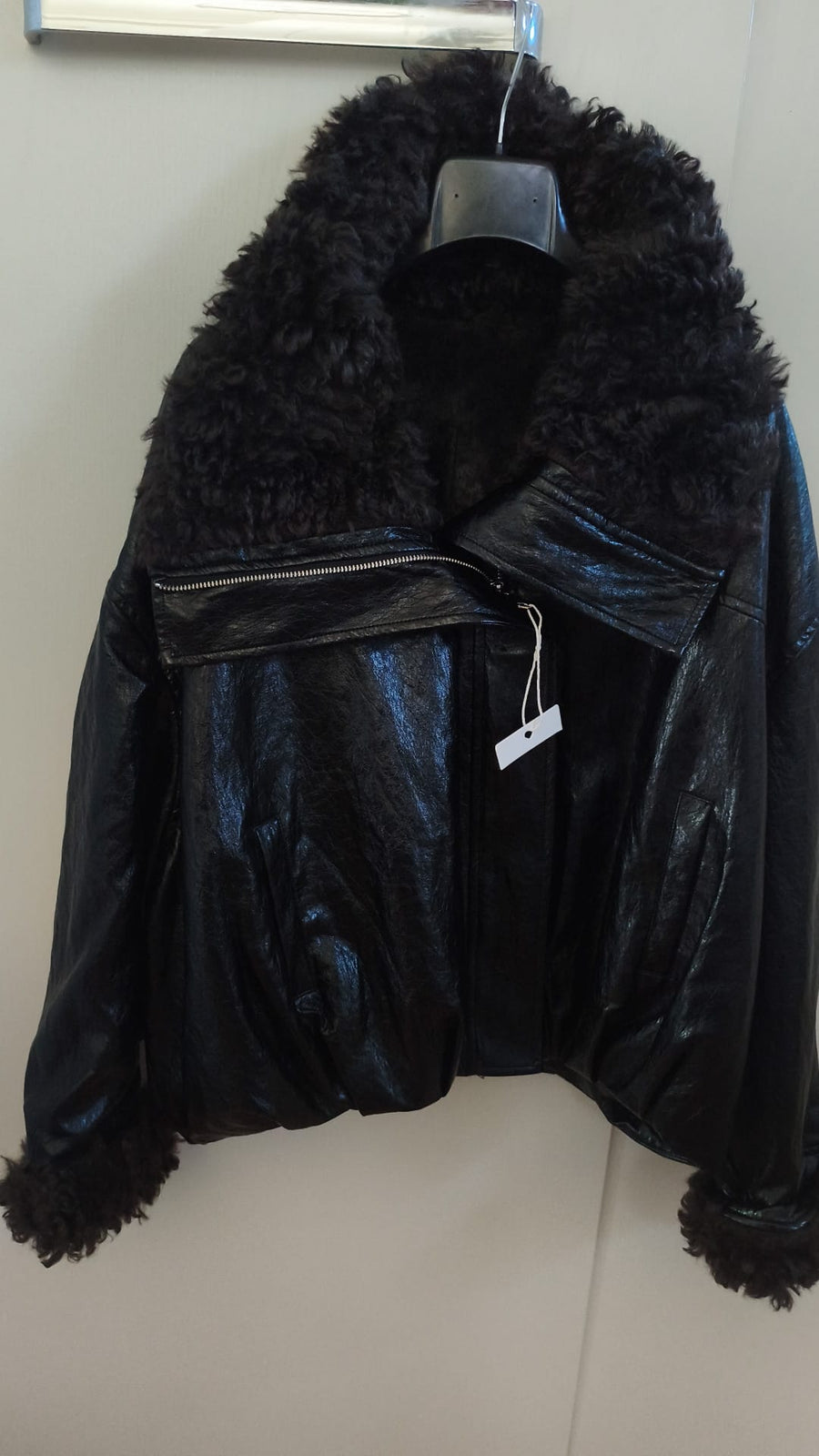 BOMBER ECO PELLE